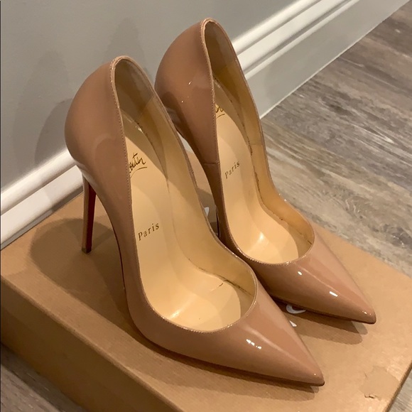 Christian Louboutin size 37.5 NUDE color - Picture 7 of 8